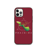 Biologisch abbaubare Handyhülle | Kolibri (Rot) (iPhone 12 Pro) | Phaedera UG