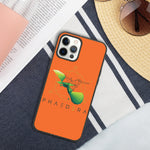 Biologisch abbaubare Handyhülle | Kolibri (Orange) (iPhone 12 Pro Max) | Phaedera UG