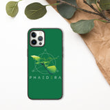 Biologisch abbaubare Handyhülle | Kolibri (Dunkelgrün) (iPhone 12 Pro Max) | Phaedera UG