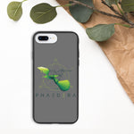 Biologisch abbaubare Handyhülle | Kolibri (Grau) (iPhone 7 Plus/8 Plus) | Phaedera UG