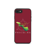 Biologisch abbaubare Handyhülle | Kolibri (Rot) (iPhone 7/8/SE) | Phaedera UG