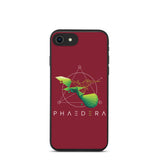 Biologisch abbaubare Handyhülle | Kolibri (Rot) (iPhone 7/8/SE) | Phaedera UG
