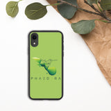 Biologisch abbaubare Handyhülle | Kolibri (Grün) (iPhone XR) | Phaedera UG