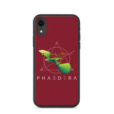 Biologisch abbaubare Handyhülle | Kolibri (Rot) (iPhone XR) | Phaedera UG