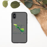 Biologisch abbaubare Handyhülle | Kolibri (Grau) (iPhone XS Max) | Phaedera UG