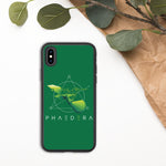 Biologisch abbaubare Handyhülle | Kolibri (Dunkelgrün) (iPhone XS Max) | Phaedera UG