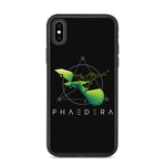 Biologisch abbaubare Handyhülle | Kolibri (Schwarz) (iPhone XS Max) | Phaedera UG