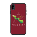 Biologisch abbaubare Handyhülle | Kolibri (Rot) (iPhone XS Max) | Phaedera UG