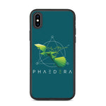 Biologisch abbaubare Handyhülle | Kolibri (Türkis) (iPhone XS Max) | Phaedera UG