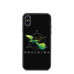Biologisch abbaubare Handyhülle | Kolibri (Schwarz) (iPhone X/XS) | Phaedera UG