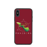 Biologisch abbaubare Handyhülle | Kolibri (Rot) (iPhone X/XS) | Phaedera UG