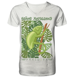 Grüne Anpassung - Mens Organic V-Neck Shirt