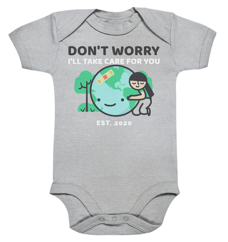 Don't worry - Organic Baby Bodysuite