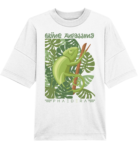 Grüne Anpassung - Organic Oversize Shirt