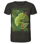 Grüne Anpassung - Organic Shirt (meliert)