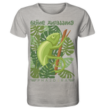 Grüne Anpassung - Organic Shirt (meliert)