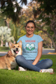 Nachhaltiges T-Shirt Damen | faire 100% Bio-Baumwolle | Vegan (Himmelblau) | Phaedera UG