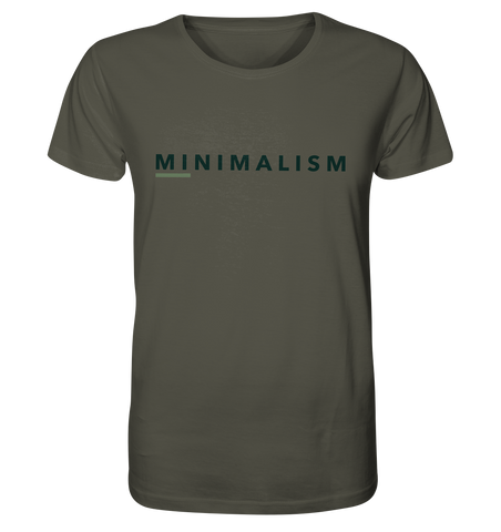 Nachhaltiges T-Shirt Damen | faire Bio-Baumwolle | Minimalism (Khaki) | Phaedera UG