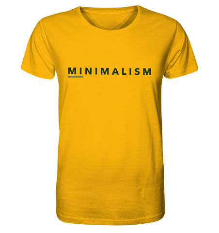 Nachhaltiges T-Shirt Damen | faire Bio-Baumwolle | Minimalism (Spektralgelb) | Phaedera UG