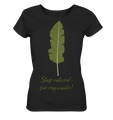 Nachhaltiges T-Shirt Damen | faire Bio-Baumwolle | Natural (Schwarz) | Phaedera UG