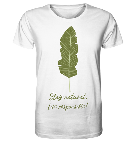 Nachhaltiges T-Shirt | faire, vegane Bio-Baumwolle | Natural (Weiß) | Phaedera UG