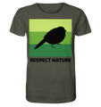 Nachhaltiges T-Shirt | faire, vegane Bio-Baumwolle | Nature (Khaki) | Phaedera UG
