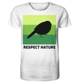 Nachhaltiges T-Shirt | faire, vegane Bio-Baumwolle | Nature (Weiß) | Phaedera UG
