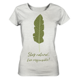 Nachhaltiges T-Shirt für Damen | fair, vegan & bio | Natural (Creme-Grau meliert) | Phaedera UG