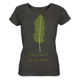 Nachhaltiges T-Shirt für Damen | fair, vegan & bio | Natural (Dunkelgrau meliert) | Phaedera UG
