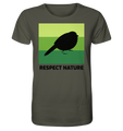 Nachhaltiges T-Shirt | vegan, fair, Bio-Baumwolle | Nature (Khaki) | Phaedera UG