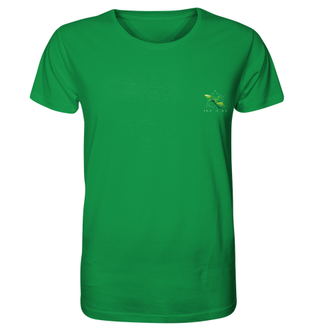 Nachhaltiges T-Shirt ✅ vegane, faire Bio-Baumwolle | Basics (Frisches Grün) | Phaedera UG