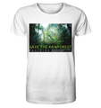 Nachhaltiges T-Shirt | vegane, faire Bio-Baumwolle | Rainforest (Weiß) | Phaedera UG