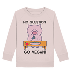 Schwein Pullover für Kinder kaufen ☀ Bio-Wear | Vegan-Ferkel (Bonbonrosa) | Phaedera UG