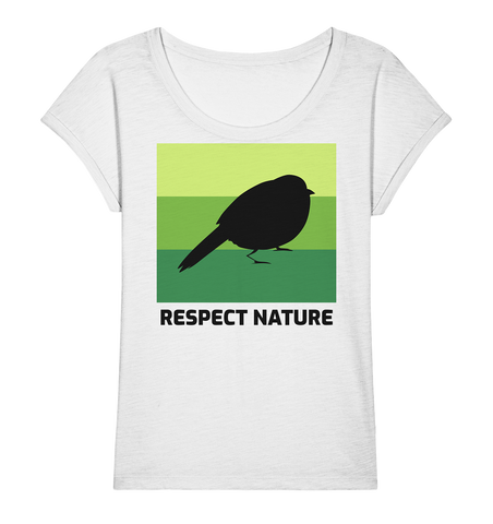 Slub Shirt nachhaltig | vegan, fair, 100% Bio-Baumwolle | Nature (Weiß) | Phaedera UG