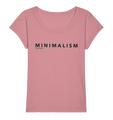 Slub Shirt nachhaltig | vegane, faire Bio-Baumwolle | Minimalism (Canyon-Pink) | Phaedera UG