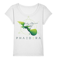 Slub Shirt vegan | nachhaltig fair 100% Bio-Baumwolle | Kolibri D (Weiß) | Phaedera UG