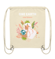 Sporttasche nachhaltig | fair & vegan Bio-Turnbeutel | One Earth (Naturbelassen) | Phaedera UG