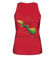 Tank-Top für Damen | nachhaltig faire Bio-Baumwolle | Kolibri D (Rot) | Phaedera UG