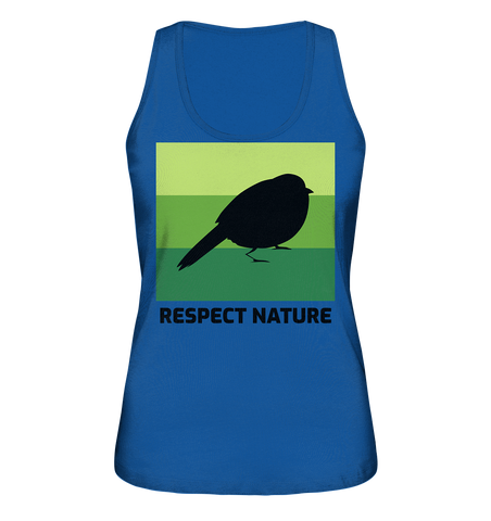 Tank-Top für Damen | nachhaltig faire Bio-Baumwolle | Nature (Königsblau) | Phaedera UG